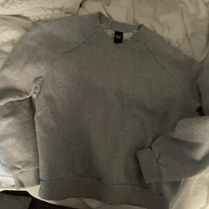 Aritzia grey tna crewneck